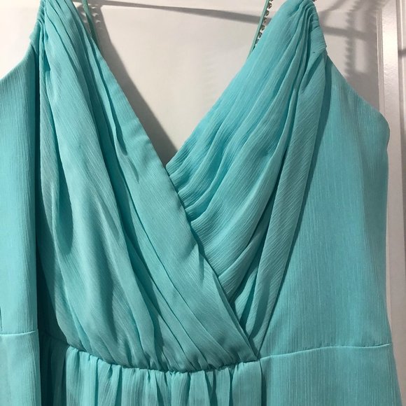 David's Bridal Dresses Tiffany Blue Bridesmaid Dress Poshmark